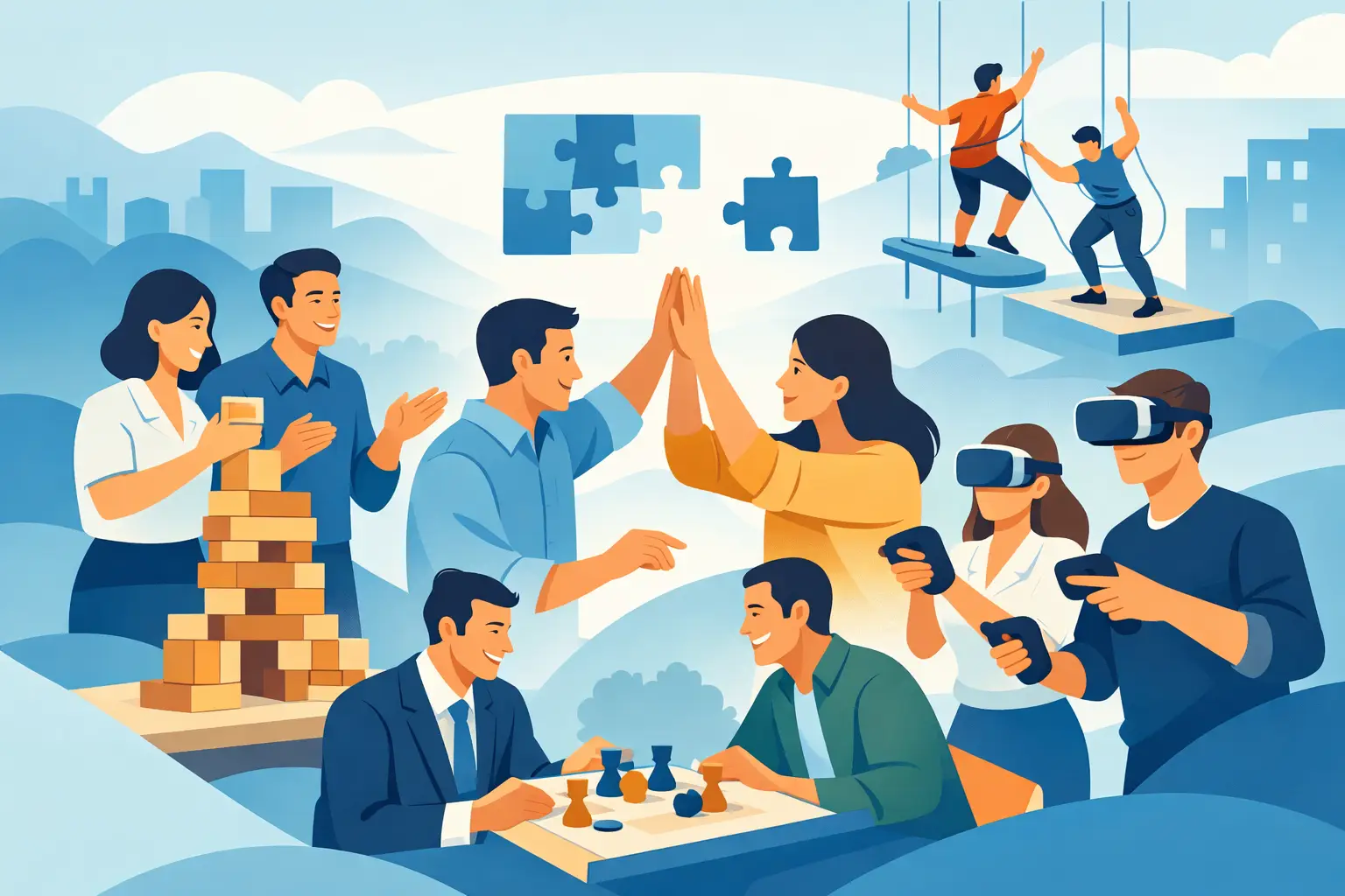 Activitati corporate indoor Cluj care chiar unesc