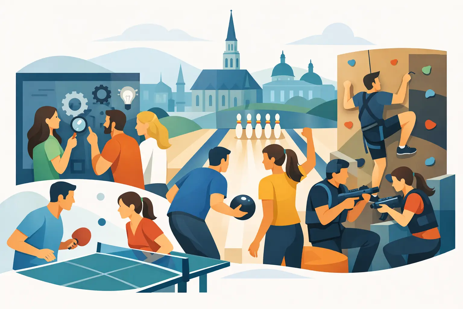 Activitati indoor Cluj pentru grupuri active