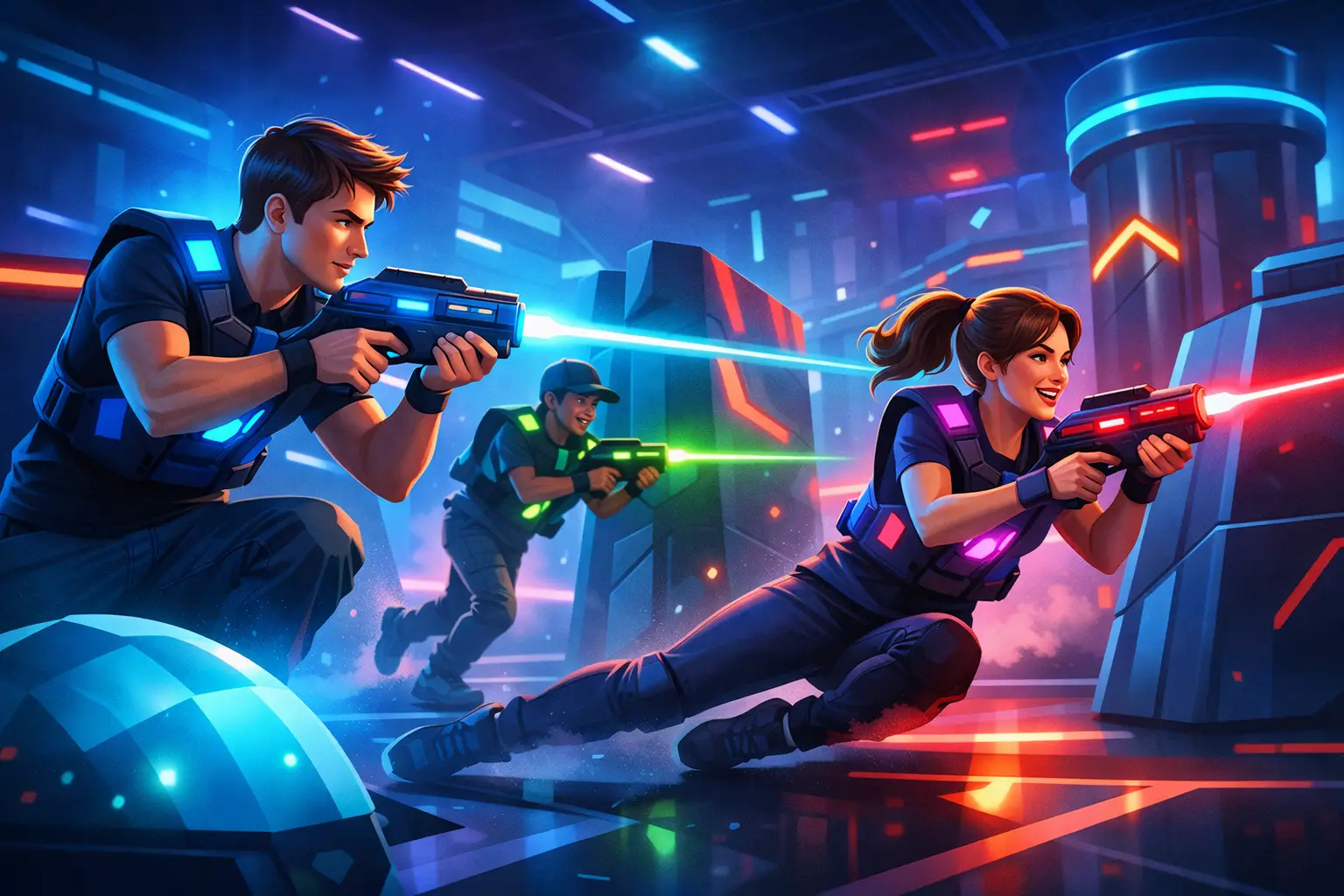 Ghid laser tag pentru începători