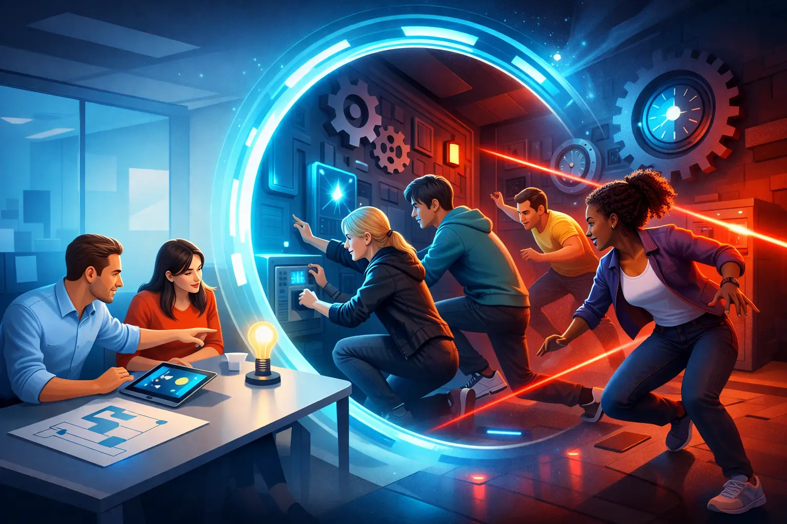 Cum alegi escape room pentru grup