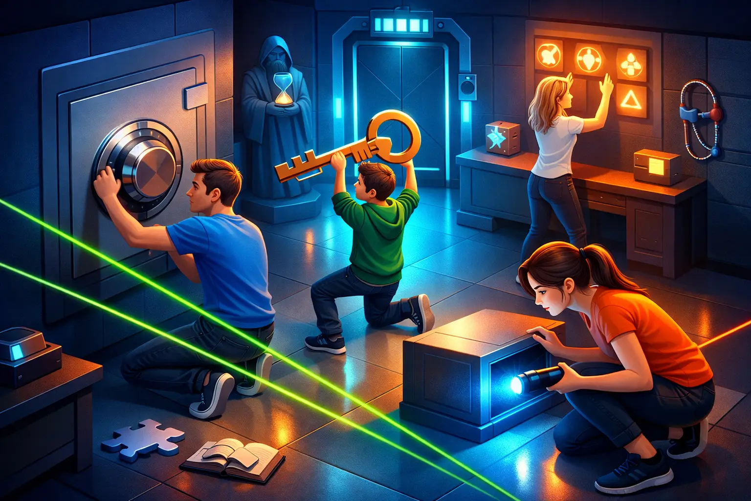 Ghid pentru escape room cu începători