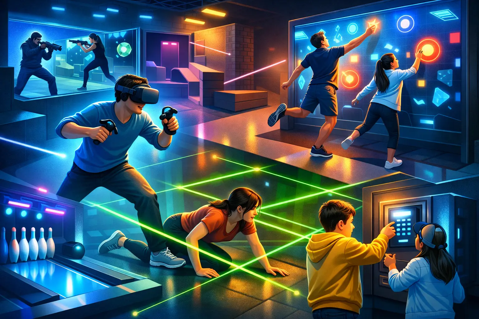 Cele mai interactive jocuri indoor în Cluj