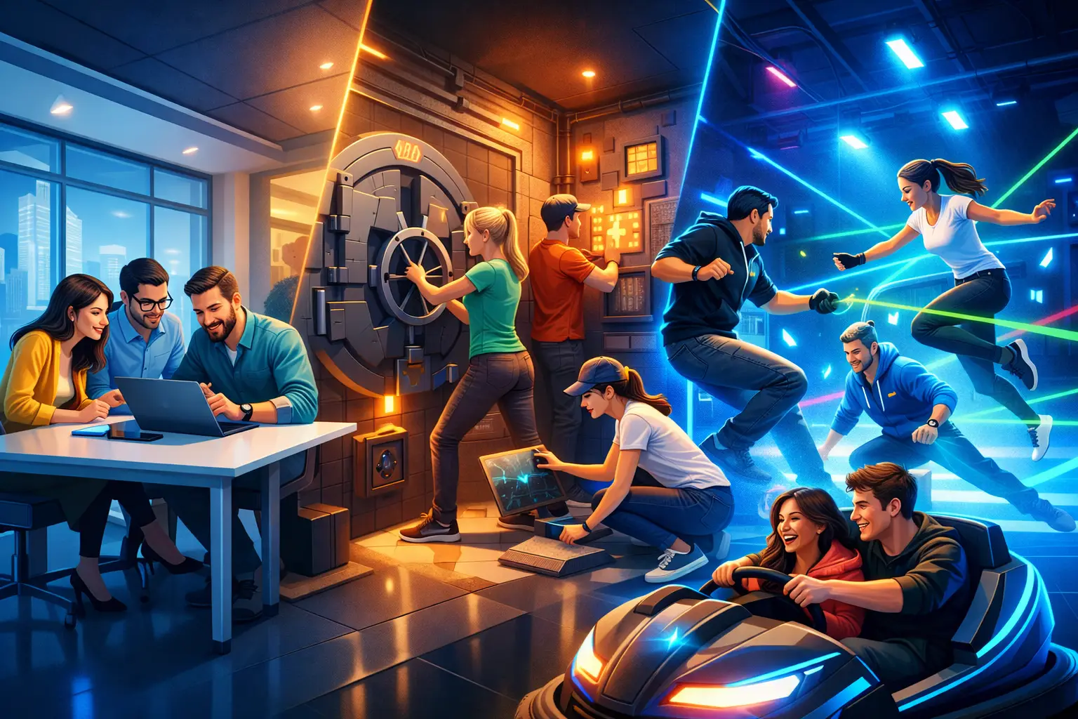 Divertisment indoor în Cluj pentru grupuri active