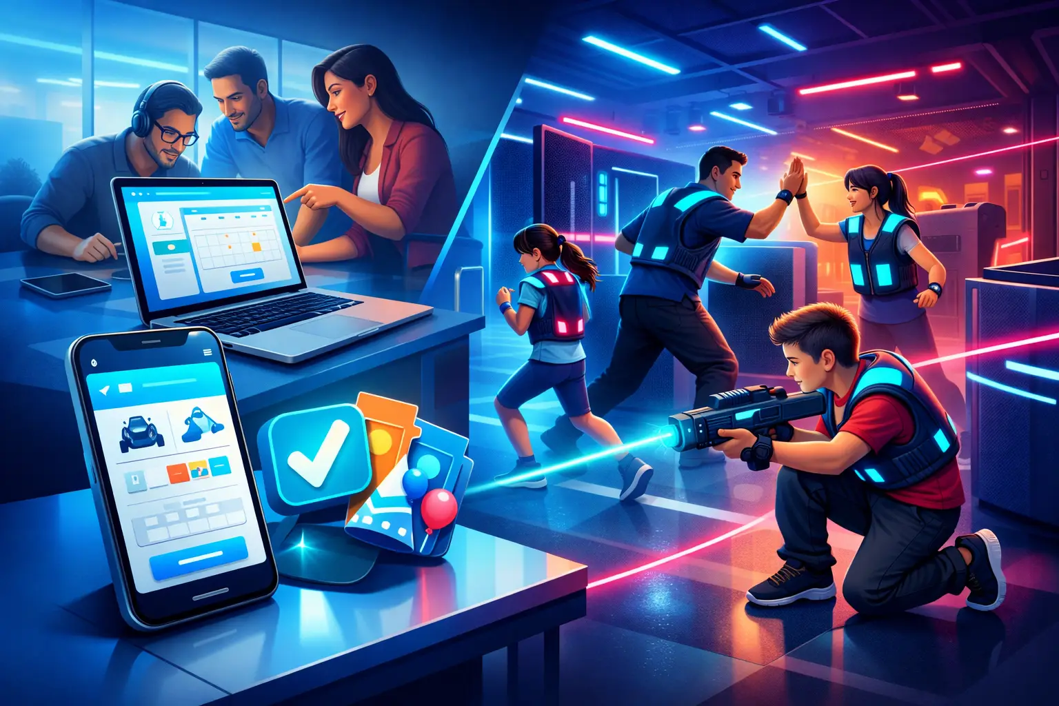 Rezervare activități indoor pentru aniversare
