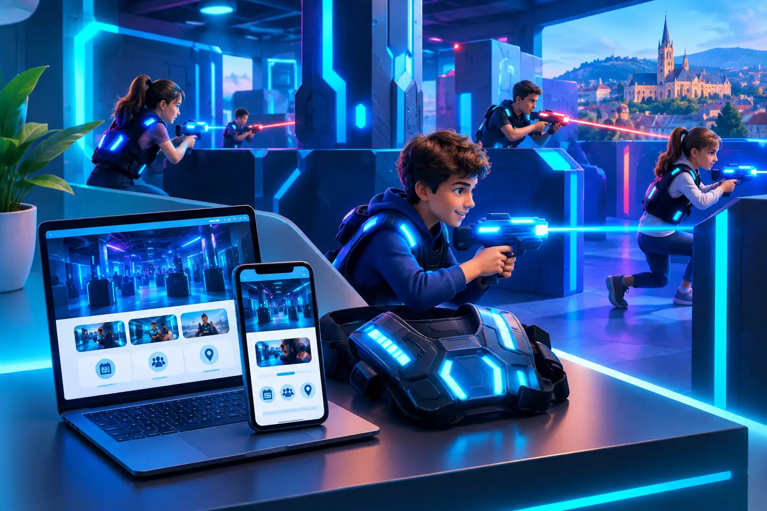Review Arena Laser Tag Premium în Cluj